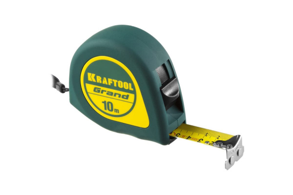 Рулетка KRAFTOOL GRAND 10м/25мм 34022-10-25