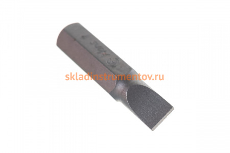 Бита шлицевая короткая (SL 7; 5/16") Hans 012-4M07