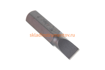 Бита шлицевая короткая (SL 7; 5/16") Hans 012-4M07