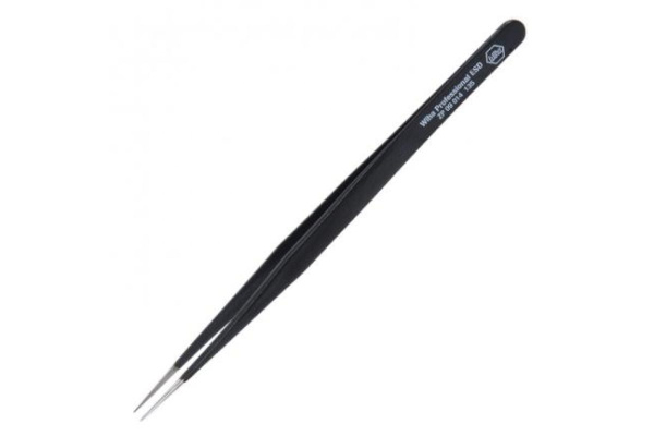 Прецизионный пинцет Professional ESD SS 135 мм Wiha 32326