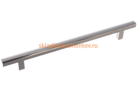 Мебельная ручка JET 196 м.ц. 192 мм алюминий, черный никель RQ196A.192NP99