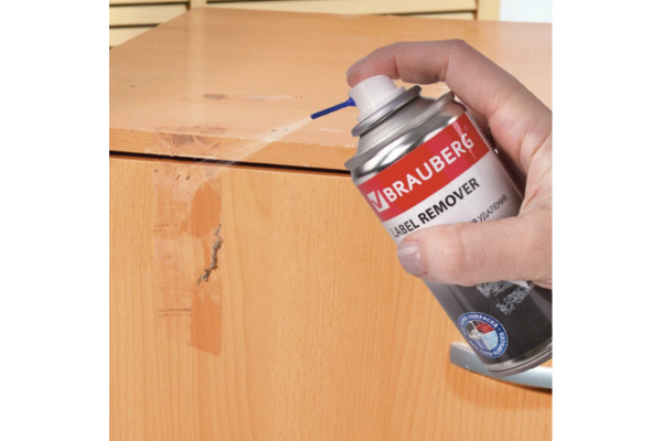 Спрей-гель для удаления этикеток, следов клея и липких лент BRAUBERG MAX 210 мл 607163