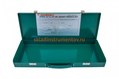 Металлический кейс для набора S04H3157S Jonnesway P-M/S04H3157S 49876