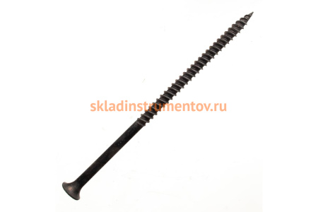 Фосфатированный саморез с мелкой резьбой по дереву/металлу Зубр PH2 4,8x102 мм 300 шт 300015-48-102