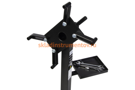 Кантователь двигателя складной усиленный до 680 кг WIEDERKRAFT WDK-82682