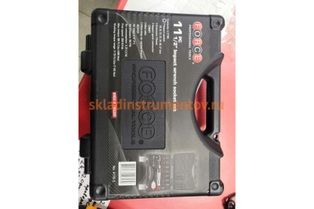 Пневмотрещотка с набором ударных головок FORCE 4118-3