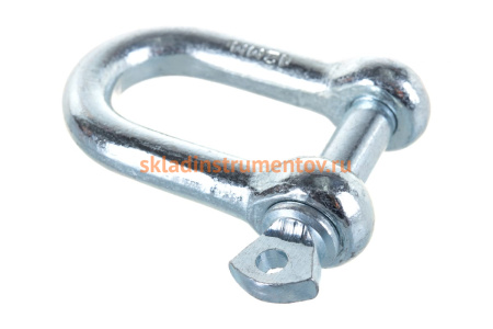 Такелажная скоба ЗУБР, 12мм, 1 шт, тип прямой, оцинкованная, 304516-12 Такелажная скоба ЗУБР, 12мм, 1 шт, тип прямой, оцинкованная, 304516-12