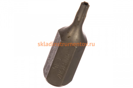 Вставка торцевая TORX с отверстием (Т15; 10 мм; 36 мм) KING TONY 163615U