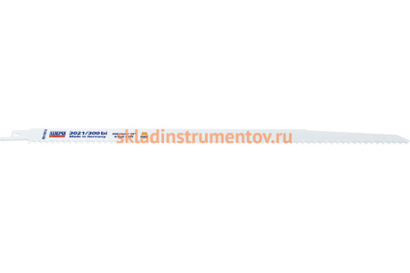 Полотно по древесине 3021/300 bi (5 шт; 300х19х1.27 мм; 280 мм; 6 TPI) WILPU 1228000005 Полотно по древесине 3021/300 bi (5 шт; 300х19х1.27 мм; 280 мм; 6 TPI) WILPU 1228000005