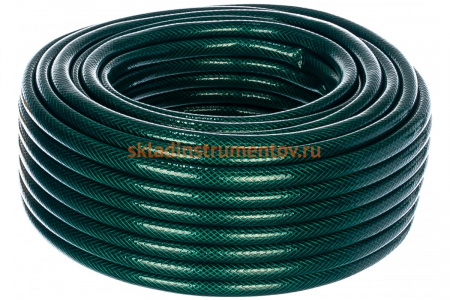 Поливочный трёхслойный армированный шланг Вихрь 3/4", 50 м 73/7/2/2