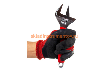 Разводной ключ с удлиненными узкими губками FORCE шведский зев 38 мм, L=200mm 649200C