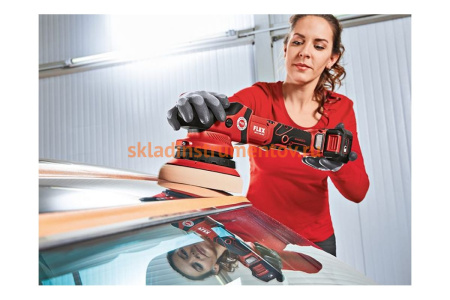 Аккумуляторная эксцентриковая полировальная машина FLEX XFE 15 150 18.0-EC/5.0 P-Set 461237