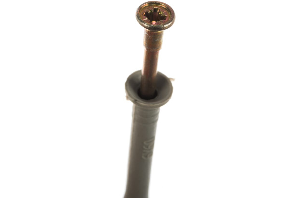 Дюбель-гвоздь полипропиленовый с потайным бортиком 1400 шт. (6х60 мм; ТФ0) Зубр 4-301340-06-060