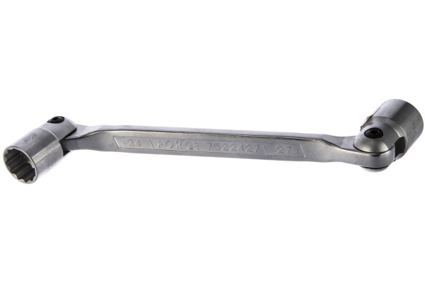 Торцевой шарнирный ключ 24x27 FORCE 7522427