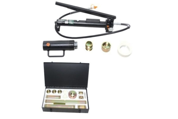 Гидравлический цилиндр прямого действия ROCKFORCE в 2-х коробках в комплекте с насосом, 20т RF-0204-1