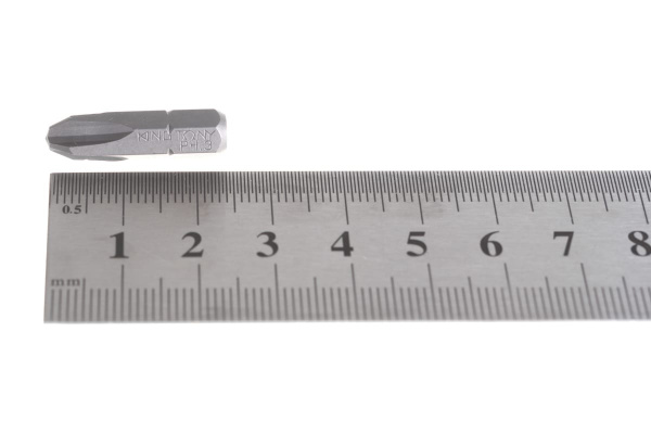 Вставка бита торцевая 1/4", Phillips, PH3, L = 25 мм KING TONY 102503P