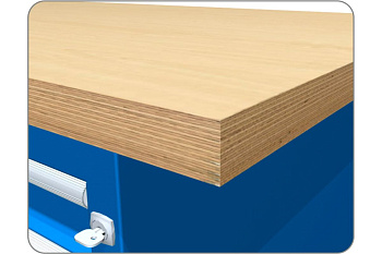 Столешница из фанеры для однотумбового верстака FERRUM 01.314W