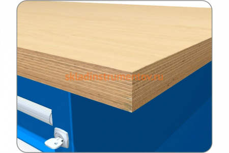 Столешница из фанеры для однотумбового верстака FERRUM 01.314W