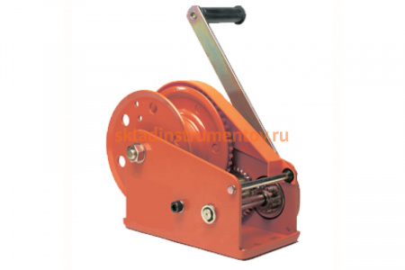Ручная барабанная лебедка TOR ЛБ-1800 (BHW) г/п 0,5 т, длина троса 20 м 113055