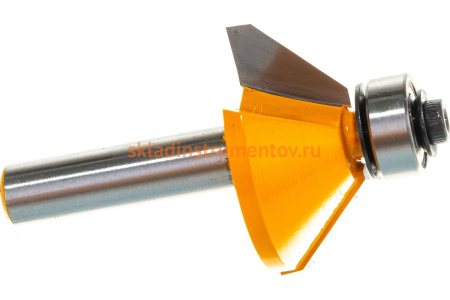 Фреза кромочная конусная (31.8х13 мм; 45°; хвостовик 8 мм) по дереву Энкор 9235