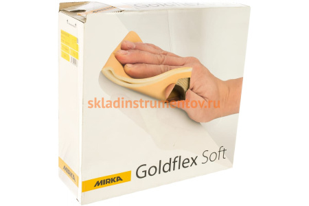Лист шлифовальный GOLDFLEX-SOFT (200 шт; 115х125 мм; P320) MIRKA 2912707032 Лист шлифовальный GOLDFLEX-SOFT (200 шт; 115х125 мм; P320) MIRKA 2912707032