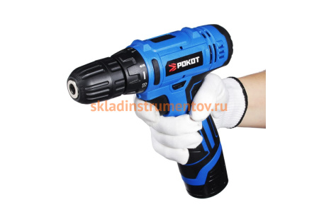 Аккумуляторная дрель-шуруповерт РОКОТ ДША-12в 691-013