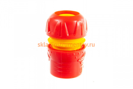 Соединитель пластмассовый с запирающим механизмом 3/4" Grinda 8-426328