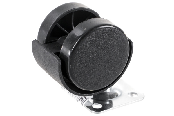 Колесная опора без тормоза, с площадкой для крепления JET 310 D40 мм FR310A.040BL99