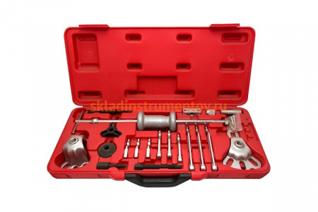 Набор: универсальный съемник подшипников с обратным молотком 26шт FORCE 664A