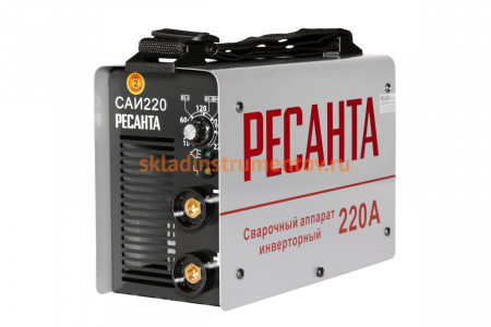 Инверторный сварочный аппарат Ресанта САИ 220 65/3