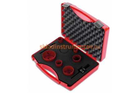 Набор биметаллических коронок ELEKTRO METRISCH (20-64 мм) CIMCO 20 7573