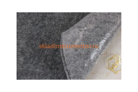 Декоративный материал Карпет (1х1.5 м) лист серый STP 43130