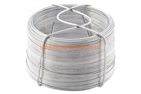 Стальная проволока СИБРТЕХ оцинкованная 0,7мм длина 75м 47751