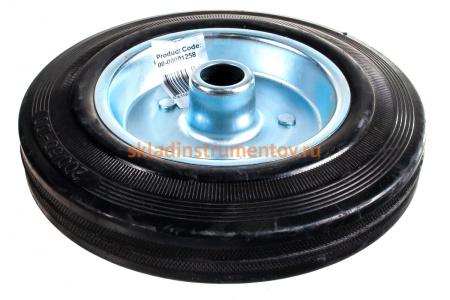 Колесо большегрузное обрезиненное без кронштейна (200х50 мм; г/п 200 кг) EURO-LIFT 00-00001258