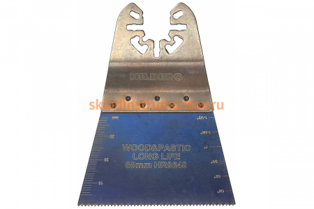 Полотно пильное погружное по древесине и пластику (68x40 мм; 18TPI; Bi-M) Hilberg HR8648