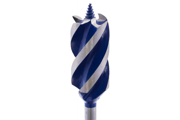 Сверло 4-х заходное по дереву (30х165 мм) ПРАКТИКА 037-732