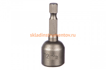 Торцовая головка 1/4" магнитная 12х48 мм Энкор 22818