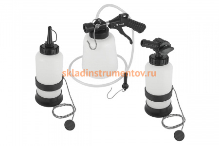 Набор емкостей для вакуумной замены тормозной жидкости AIST 3 пр. 67360922 00-00009160