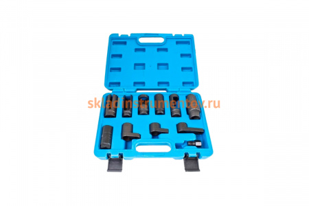 Набор головок для снятия кислородных датчиков AV Steel 3/8,1/2 dr 11 предметов AV-920057