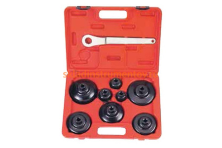 Набор чашечных фильтросъёмников с ключом 3/8 дюйма 9 предметов FORCE 61922