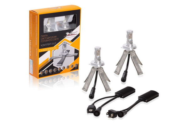 Светодиодная лампа Airline H4 LED белая PREMIUM ALED-H4-03