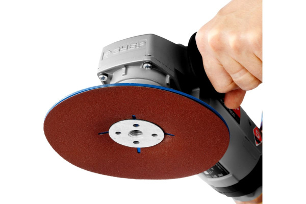 Тарелка опорная пластиковая под круг фибровый Профессионал (150 мм; М14) для УШМ Зубр 35775-150