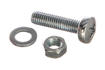 Винт ЗУБР DIN7985 в комплекте с гайкой DIN934 16 шт 303476-05-020