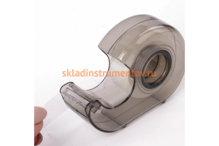 Клейкая лента в тонированном сером диспенсере BRAUBERG 12 мм х 10 м 227263