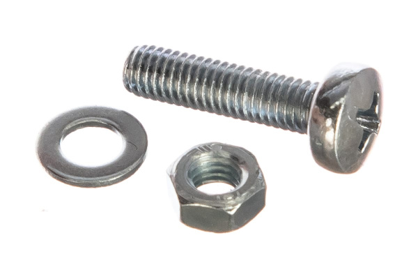 Винт ЗУБР DIN7985 в комплекте с гайкой DIN934 16 шт 303476-05-020