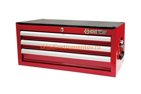 Инструментальный ящик, 3 ящика, красный KING TONY 87421-3B