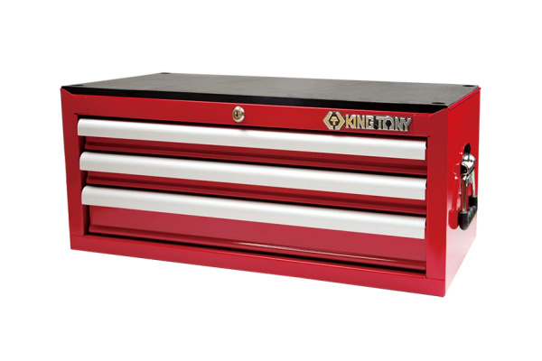 Инструментальный ящик, 3 ящика, красный KING TONY 87421-3B
