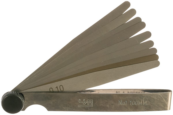 Набор щупов N1 100мм 0.02-0.1 ЧИЗ 54566