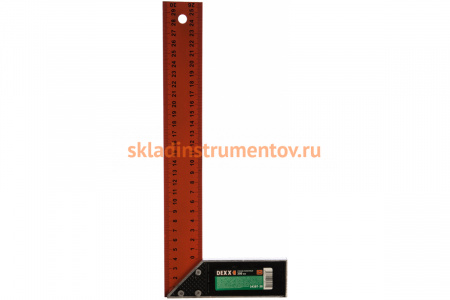 Столярный угольник DEXX стальное полотно, 300мм 34307-30