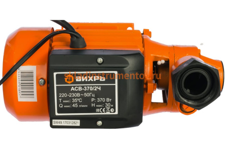 Насосная станция Вихрь АСВ-370/2Ч